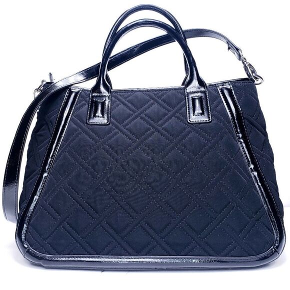 VERA BRADLEY Trimmed Trapeze Satchel - Picture 3 of 6